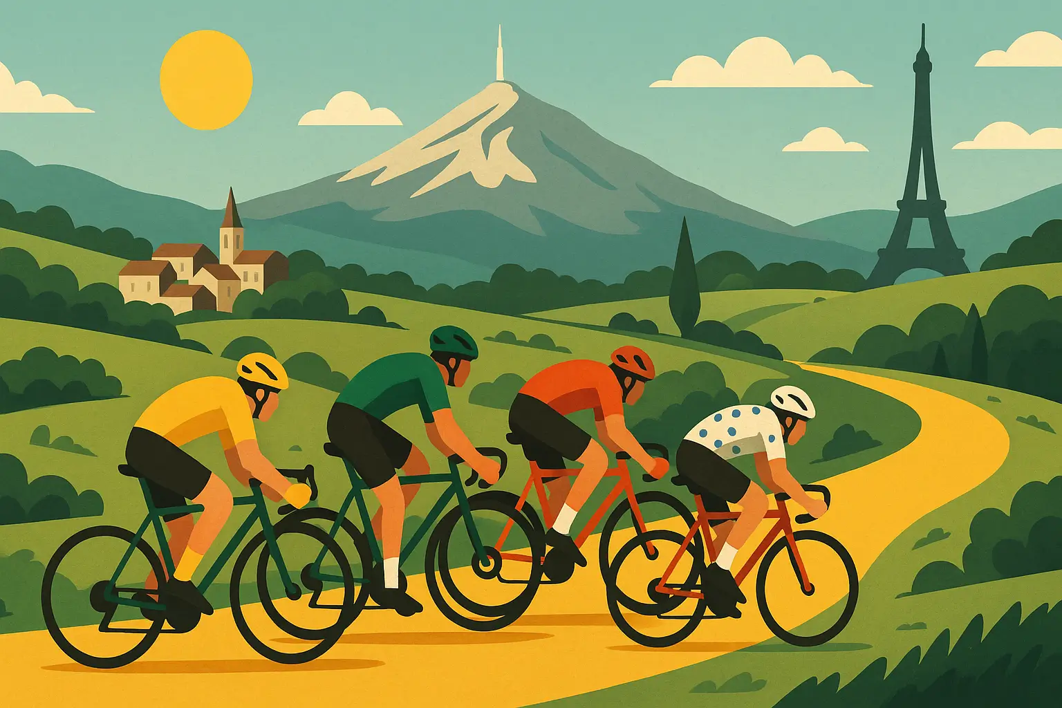 Tour de France 2025: En episk rejse gennem Frankrigs hjerte